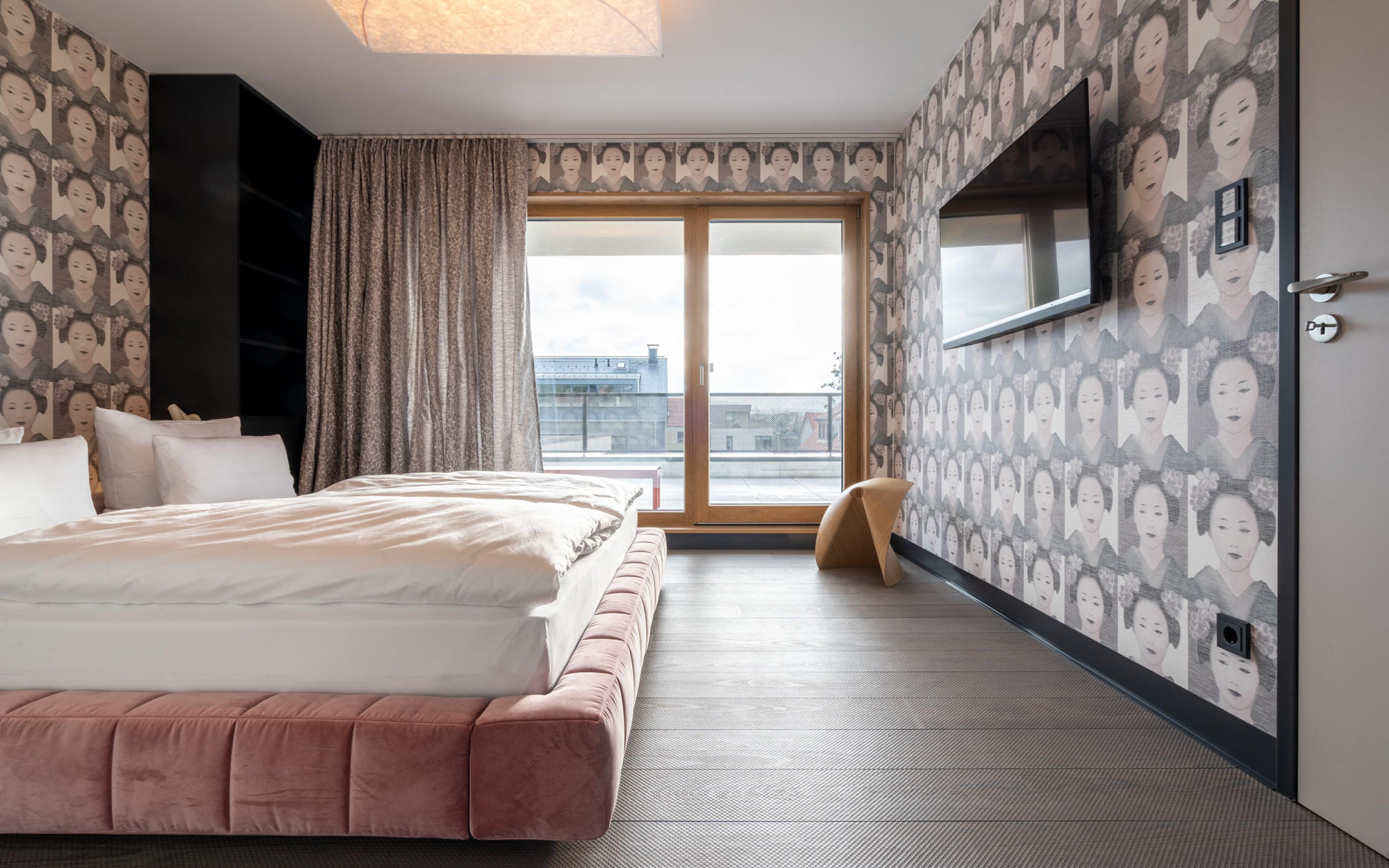 Suite Big in Japan Ausblick - Designhotel Laurichhof Pirna