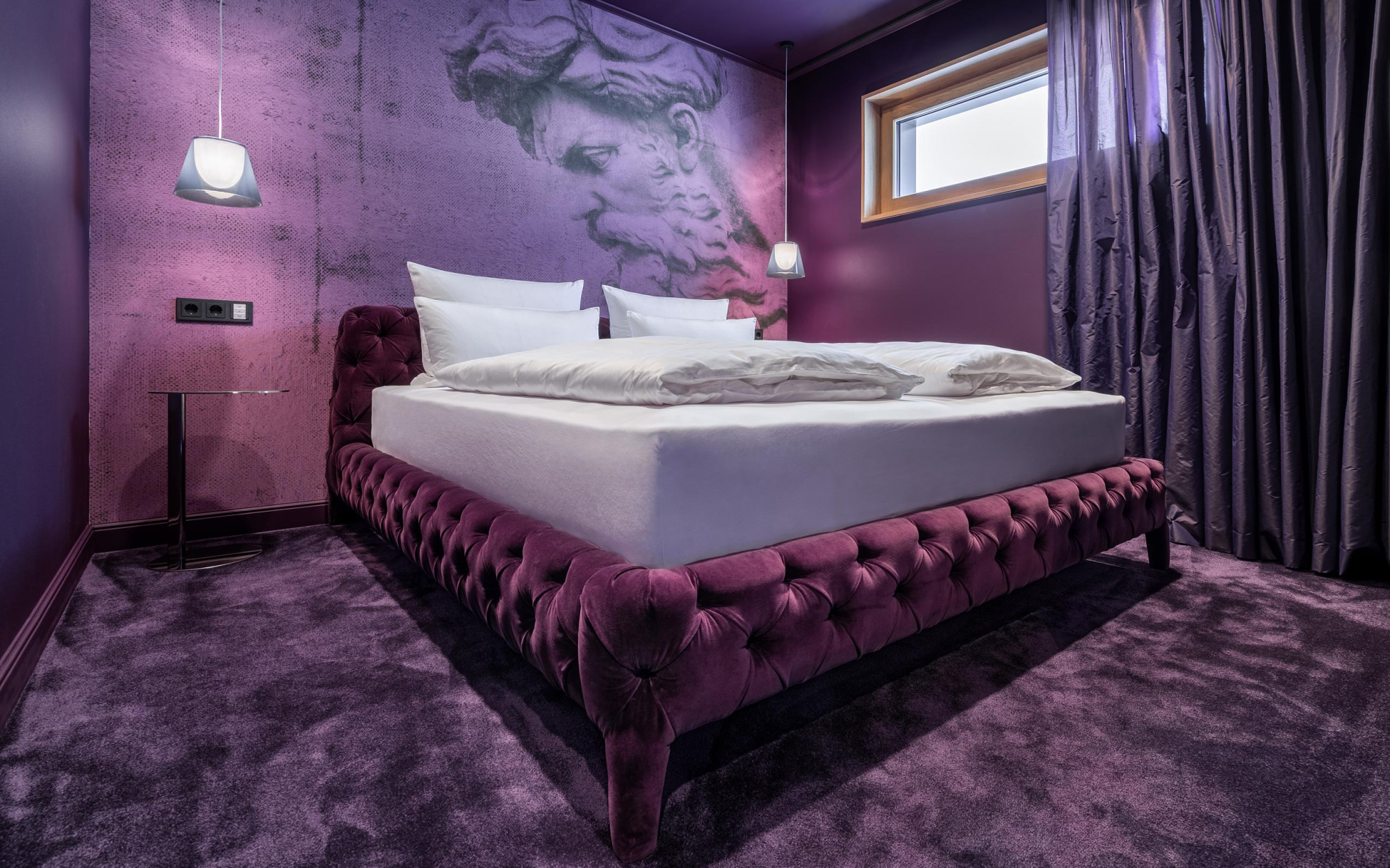 Suite Blueberry Fields Schlafzimmer - Designhotel Laurichhof Pirna