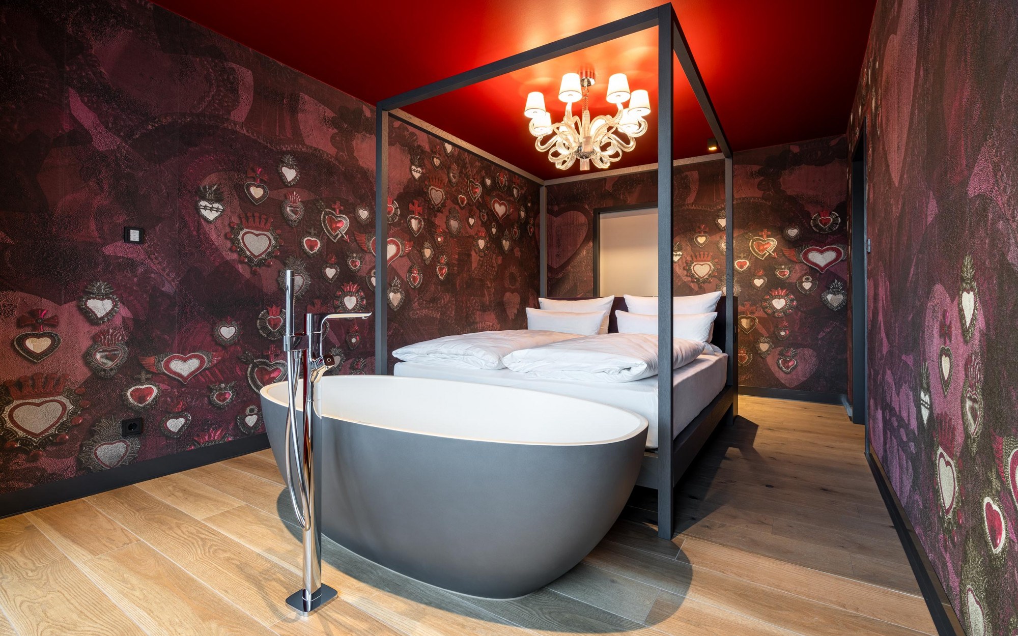 Suite Casa Novum Schlafzimmer - Designhotel Laurichhof Pirna