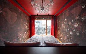 Suite Casa Novum Ausblick Schlafzimmer- Designhotel Laurichhof Pirna