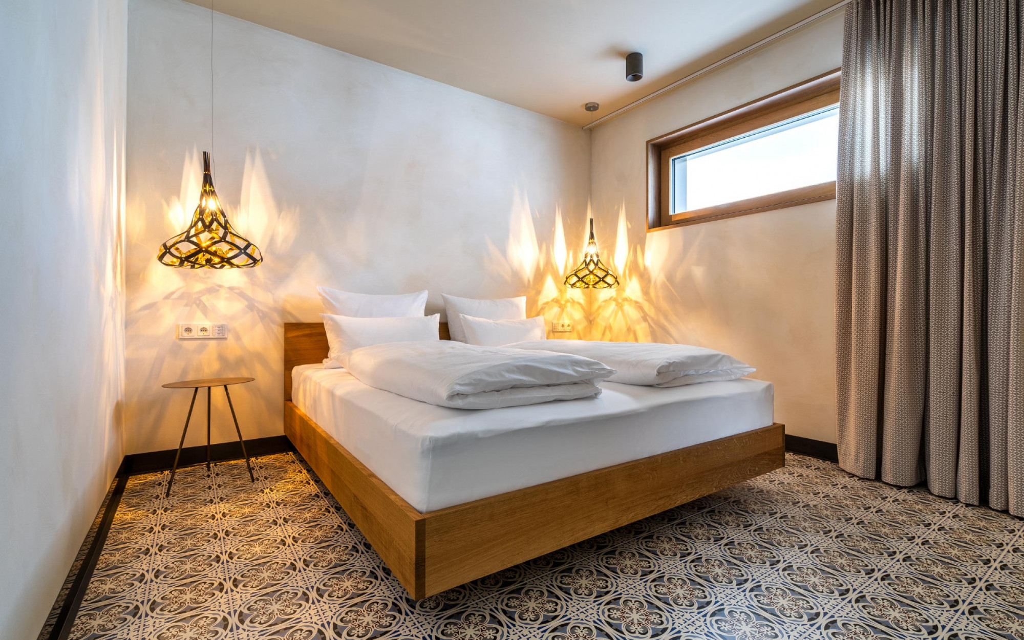 Suite Marrakesch Schlafzimmer Doppelbett - Designhotel Laurichhof Pirna