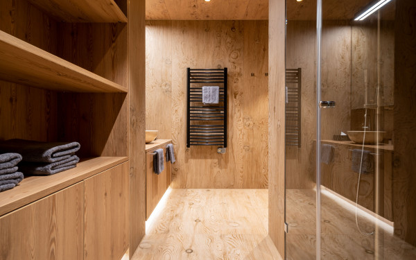 Suite Mogli Dusche - Designhotel Laurichhof Pirna