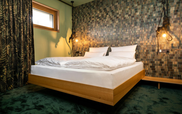 Suite Mogli Schlafzimmer - Designhotel Laurichhof Pirna