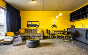 Suite My Way Wohnbereich- Designhotel Laurichhof Pirna