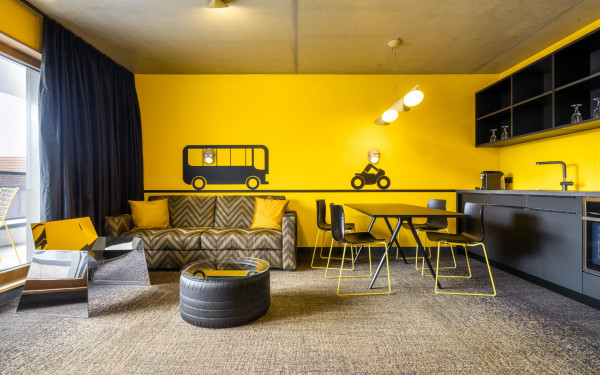 Suite My Way Wohnbereich- Designhotel Laurichhof Pirna