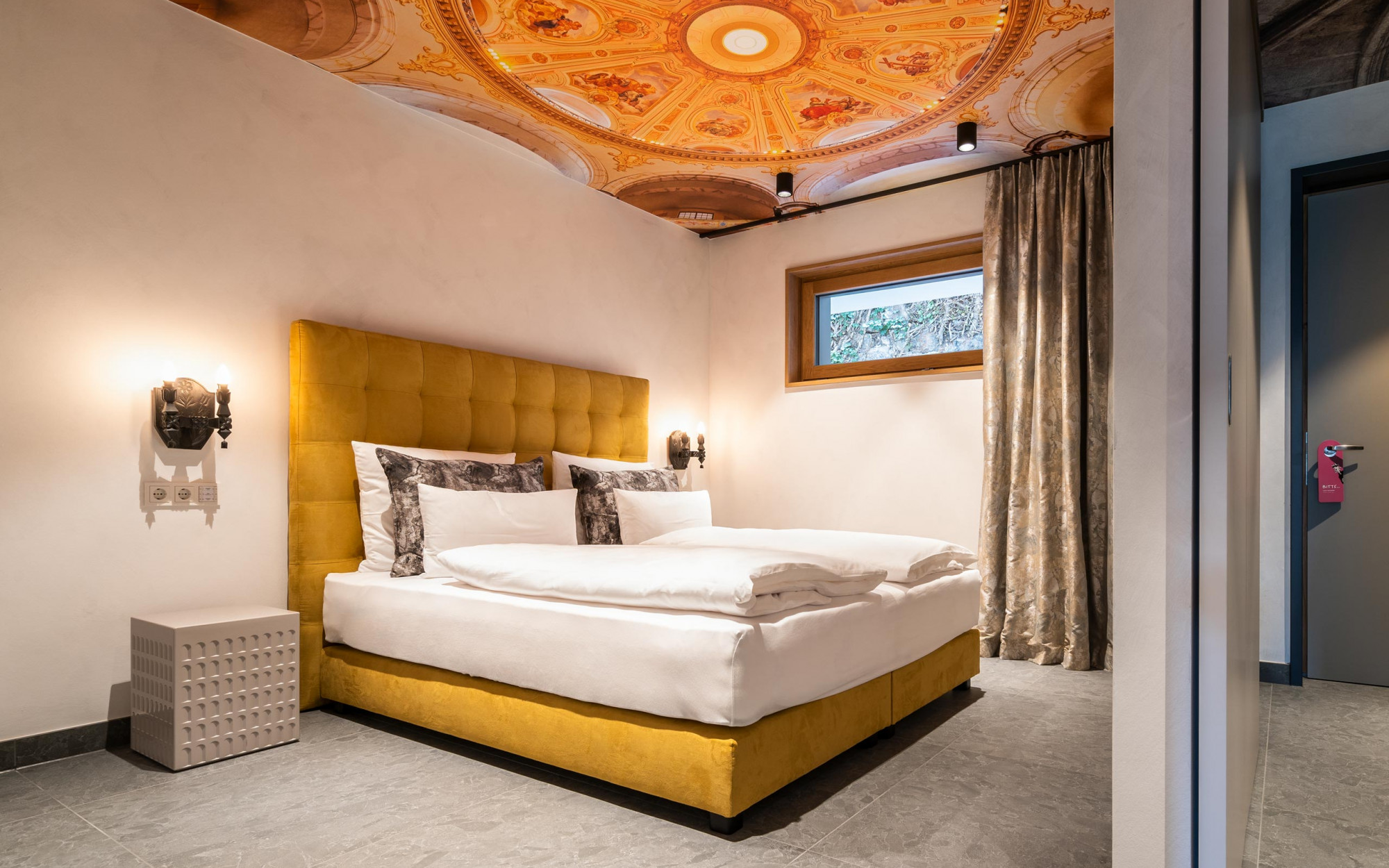 Suite Palazzo de Medici Schlafzimmer - Designhotel Laurichhof Pirna