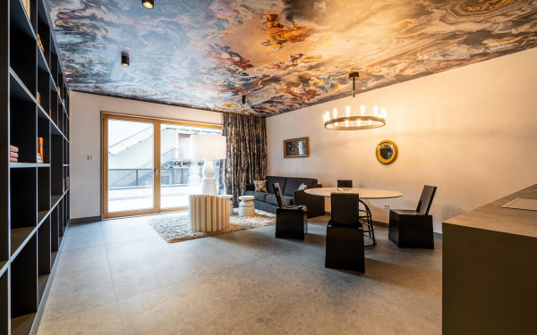 Suite Palazzo de Medici Wohnzimmer - Designhotel Laurichhof Pirna