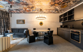 Suite Palazzo de Medici Deckengemälde - Designhotel Laurichhof Pirna