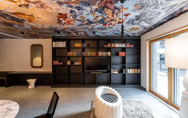 Suite Palazzo de Medici Bibliothek - Designhotel Laurichhof Pirna