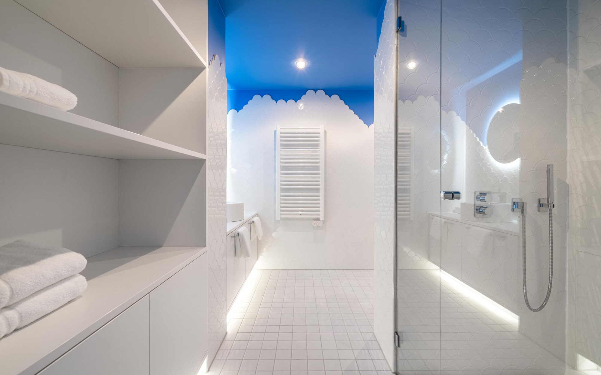 Suite Wolke 7 Dusche - Designhotel Laurichhof Pirna