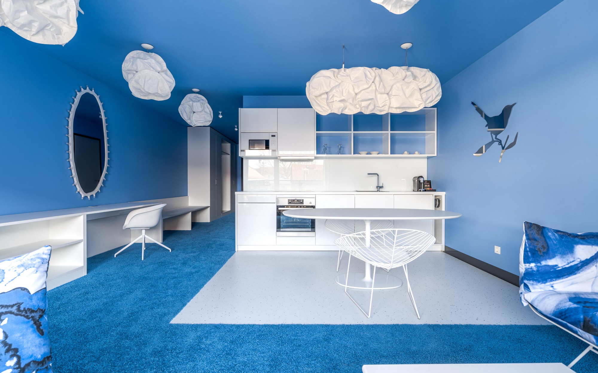 Suite Wolke 7 Küche und Essbereich - Designhotel Laurichhof Pirna